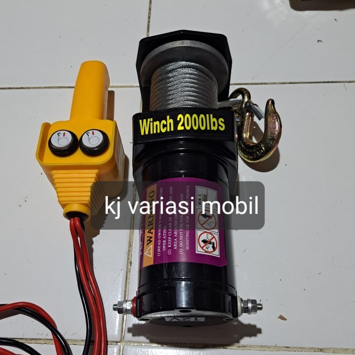 Winch Derek Atv Hoist 2000Lbs Termurah Ch
