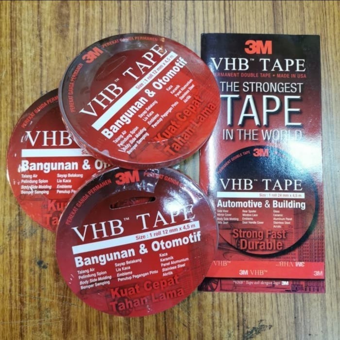 

Double tape 3M bhb 12x4,5mter MURAH