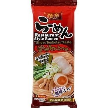 

[isi 2 Porsi] Menraku Shoyu Tonkotsu Japanese Ramen / Mie Ramen Jepang PM