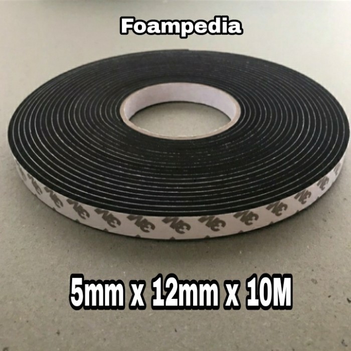 

JUAL Single Foam Tape 3M uk. 5mm x 12mm x 10M