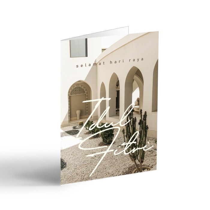 

Capricorn Design Kartu Ucapan Lebaran Isi 1 - CFR 010