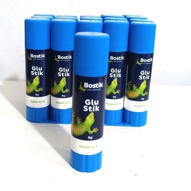 

BOSTIK GLUE STIK 8GM - LEM KERTAS - LEM STIK 8 GRAM