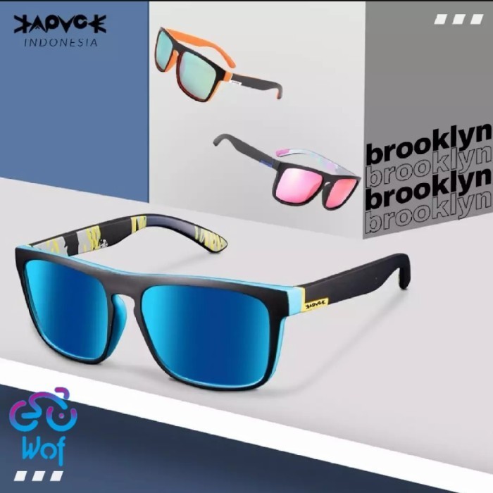 KAPVOE BROOKLYN 1 Lensa Kacamata Sepeda Sunglasses Bike Glasses Sport