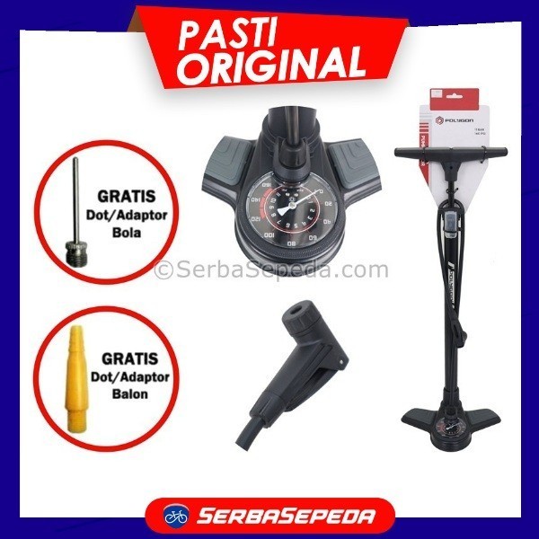 Pompa Sepeda Pompa Lantai Polygon ALX