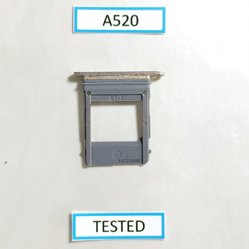 Sim Tray Simtray Samsung A520 A5 2017 Original Copotan