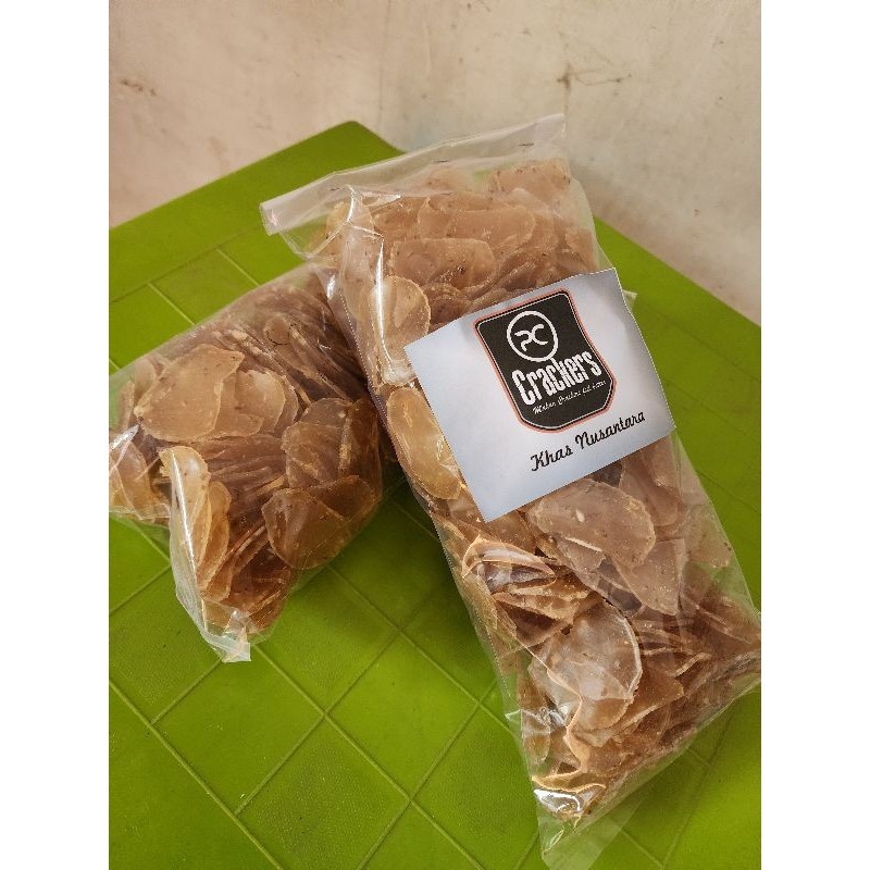 

Kerupuk Mentah Kupang (RJ) Kemasan 500 Gram.