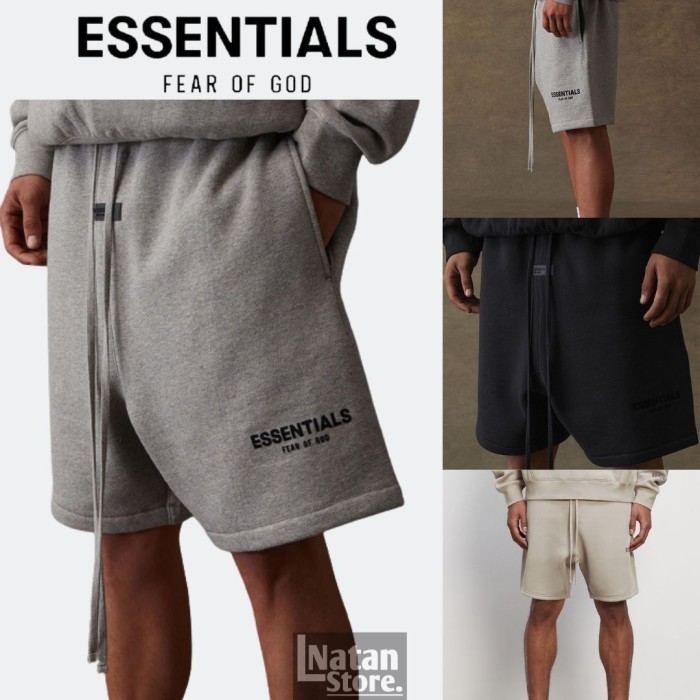 Hards Celana Fog Essentials Short Bw Full Label & Tag / Celana Pria