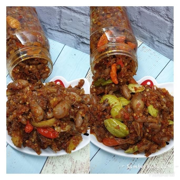 

Sambal Baby Cumi 250gram GM