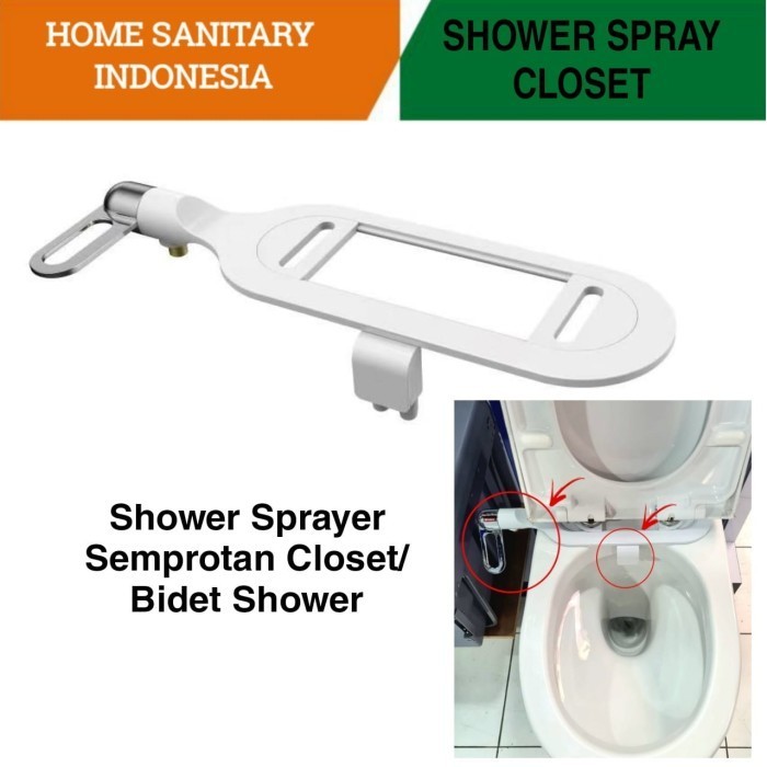 Shower Sprayer Semprotan Closet Duduk Bidet Spray Toilet Seat