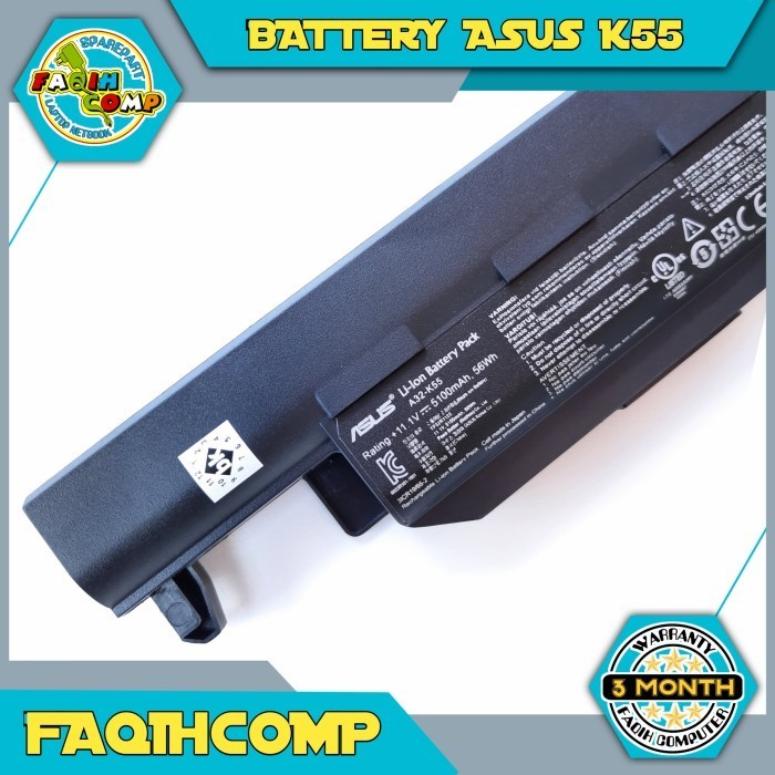 Baterai Batre Laptop Original Asus K55 A32-K55 K45 A33-K55 A45 A41-K55