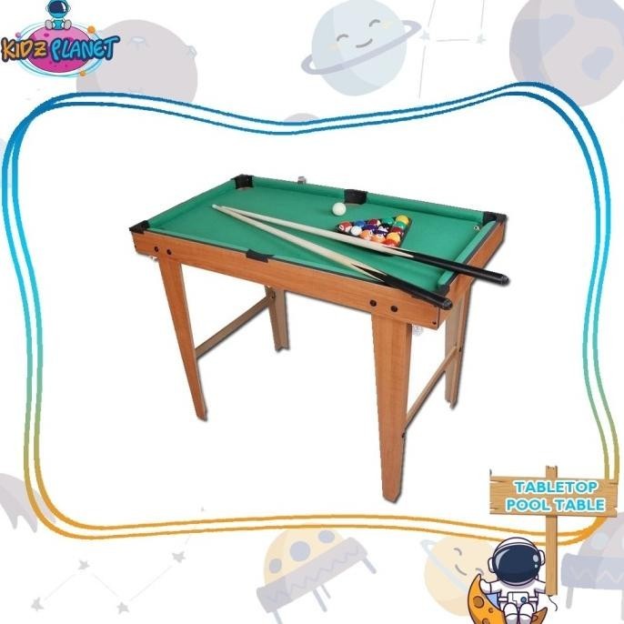 TERBARU JUMBO BILLIARD POOL TABLE TOYS MAINAN BILLIARD UKURAN BESAR ADA KAKI MURAH