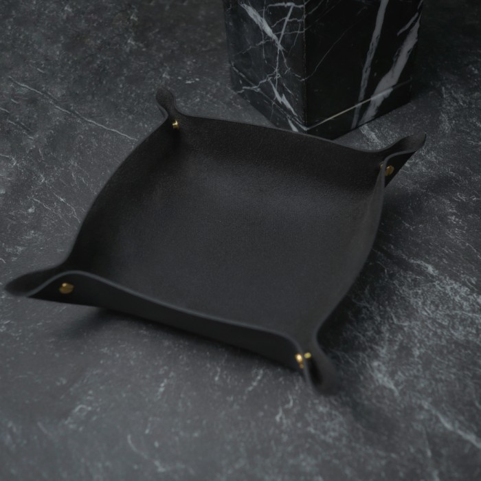 

Leather Desk Tray Organizer Pad