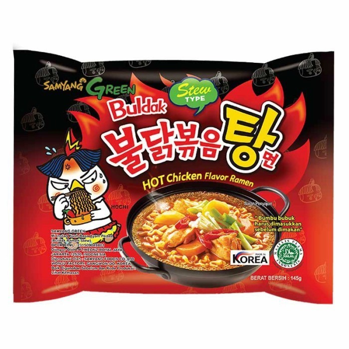 

Samyang Buldak Ramen Stew 145Gr / E Instan Kuah Rasa Ayam Pedas