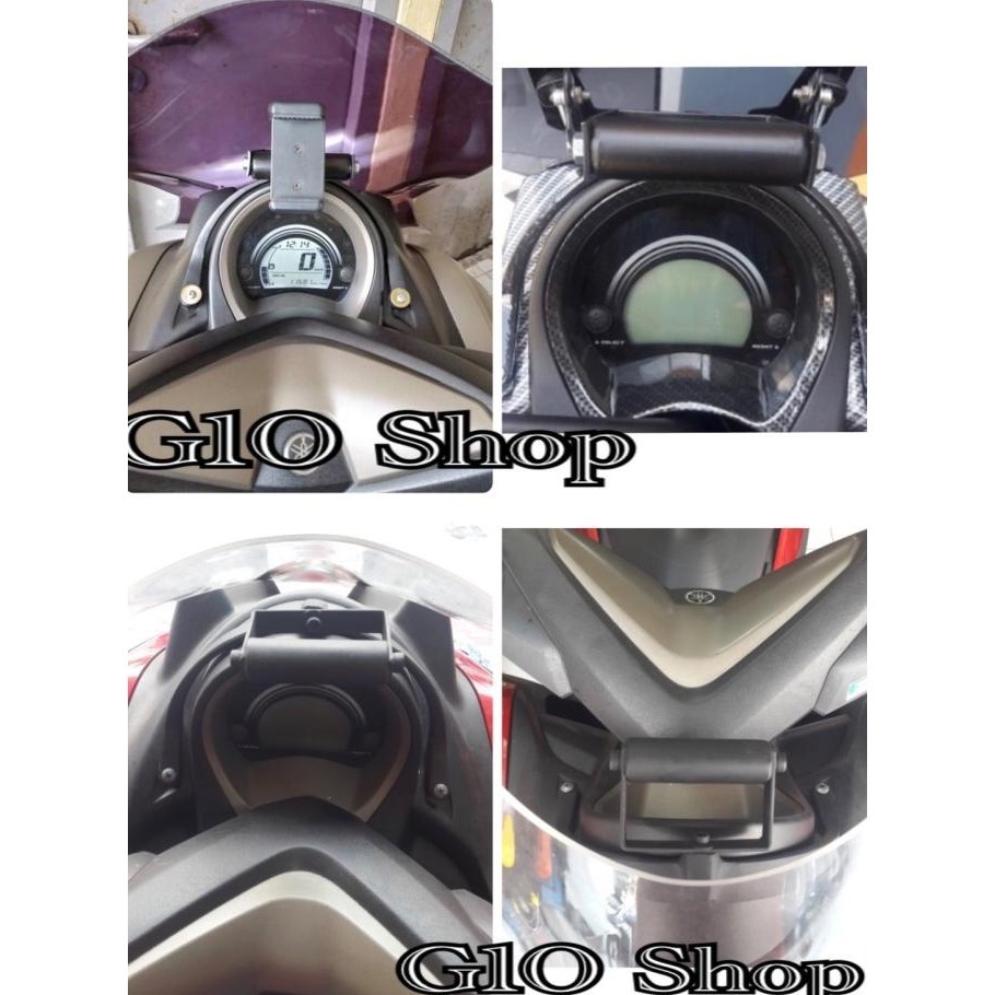 Breket Dudukan Holder Hp Nmax / Breket Gps Motor Yamaha Nmax