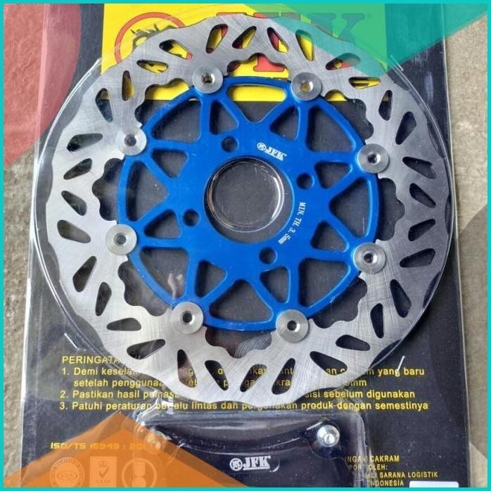 CAKRAM DISC DEPAN LEBAR GERIGI CNC MEREK JFK HONDA BEAT UK 260MM 19F3B
