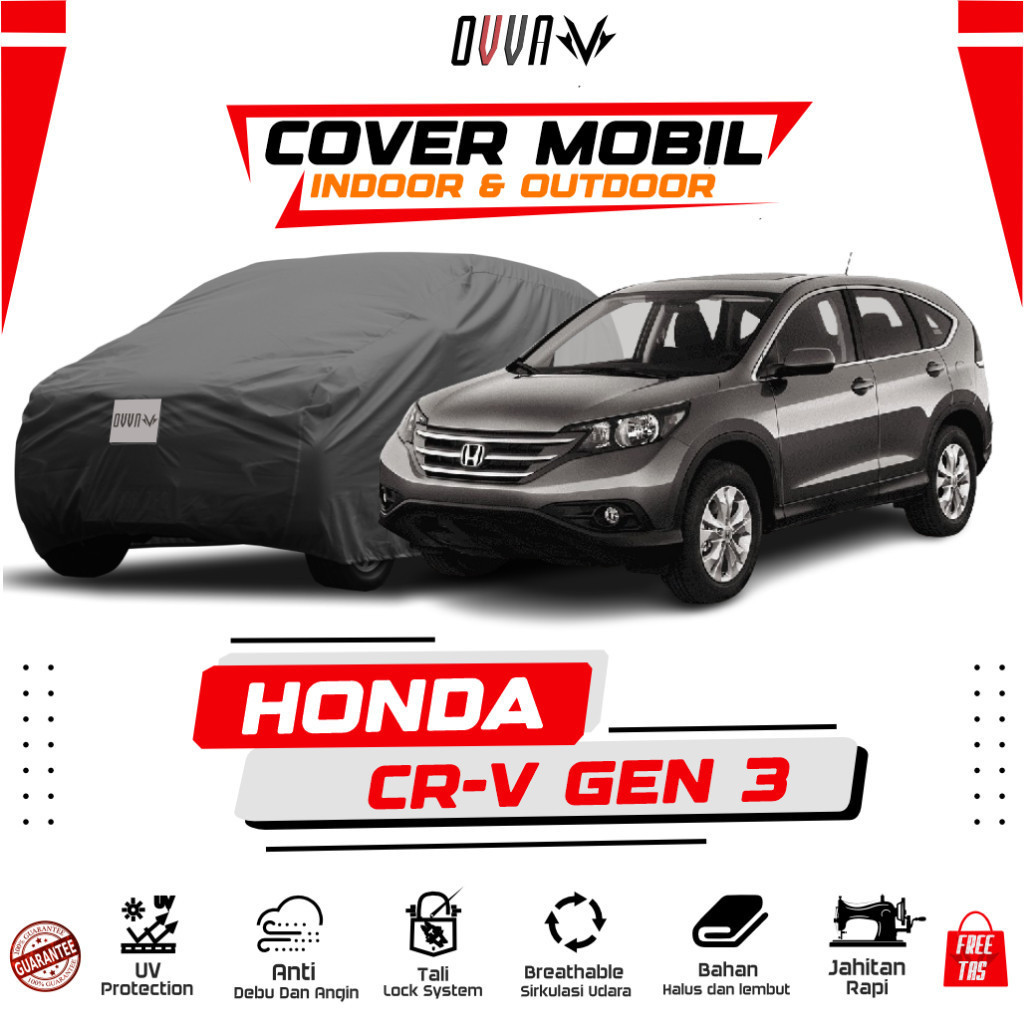 Cover Mobil Honda CRV Gen 3 / Sarung Mobil CRV Lama / Body Cover CRV / Selimut Honda CRV 2007 2008 2