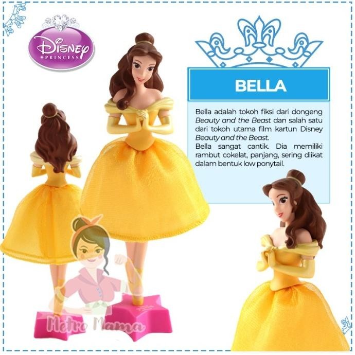 

Pulpen Miniatur 3D Putri Disney Fairy Tale Princess Figure Original TS12