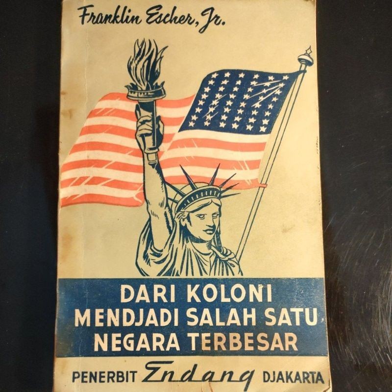 Buku SEJARAH RINGKAS NEGARA AMERIKA cetakan 1957