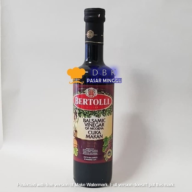 

Bertolli Balsac Vinegar 500Ml Dressing Salad Cuka Makan