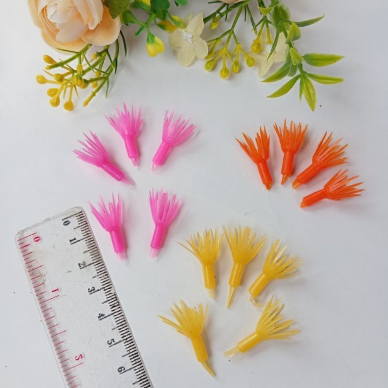 24 Pcs Putik Plastik 05 Putik Bunga Putik Plastik Putik Artificial Putik Imitasi Putik Bunga Plastik