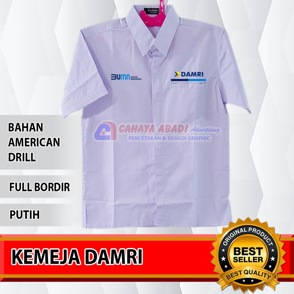Kemeja BUMN DAMRI Seragam BUMN DAMRI Baju DAMRI