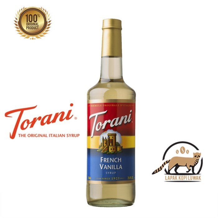 

Torani Syrup rasa French Vanilla