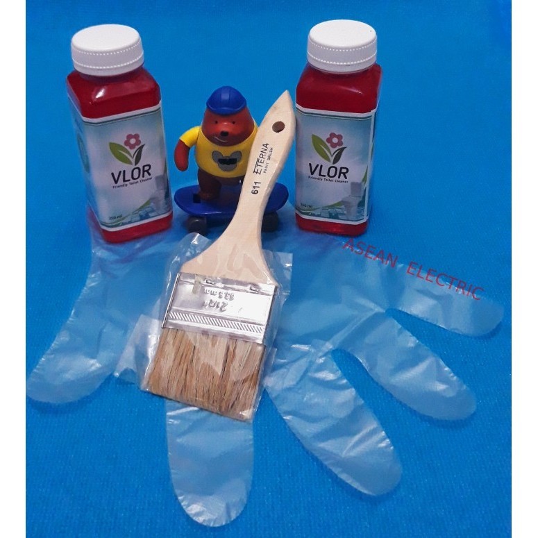Vlor Cairan Ampuh Pembersih Kamar Mandi & Toilet (Paket A)