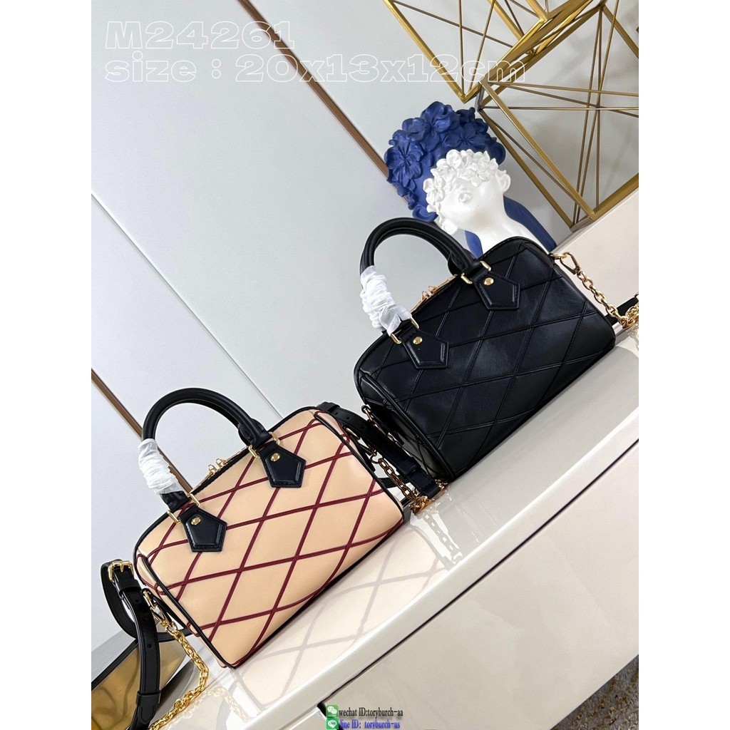 M24261 LV speedy 20 tiny Boston shopper tote weekender duffle handbag premium quality