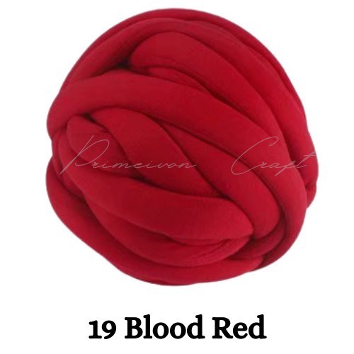 

Benang Rajut chunky cotton tube yarn CCT1