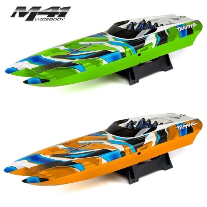 Rc Traxxas Boat 57046-4 Rc M41 Wide Catamaran R