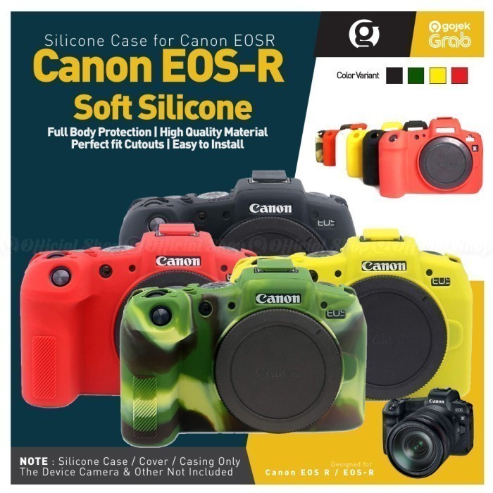 Silikon Case For Canon Eos-R (Casing Silicone Camera Silicon Eos R)