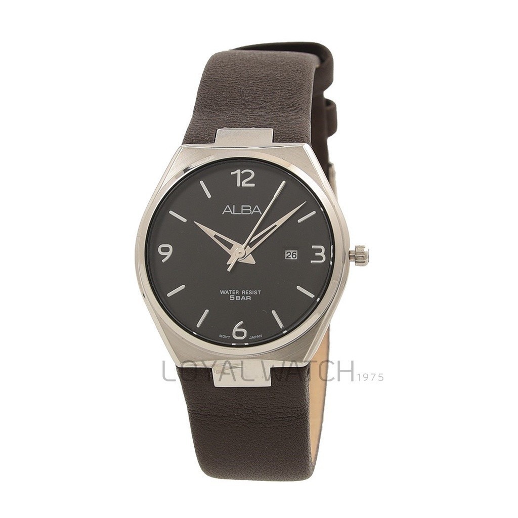 Jam Tangan Alba Wanita  AH7S29 Silver Hitam Coklat Original Garansi Resmi