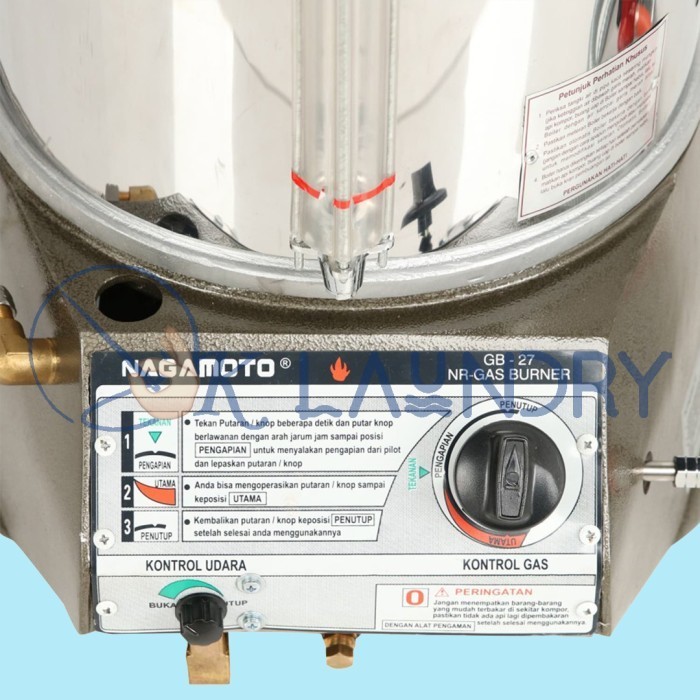 Steam Boiler Nagamoto 25 Liter GB 27 - Boiler Set Khusus Jakarta