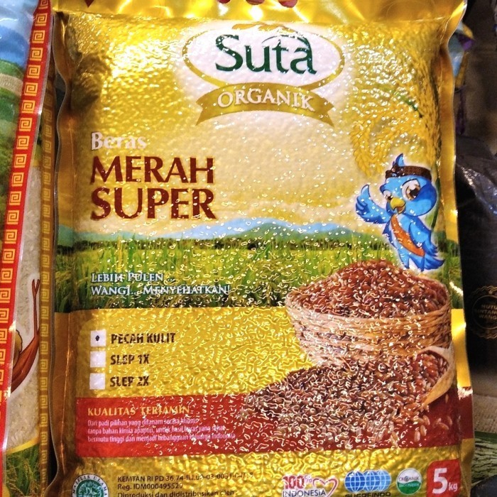 

Suta Beras Merah Pk Organik 5Kg