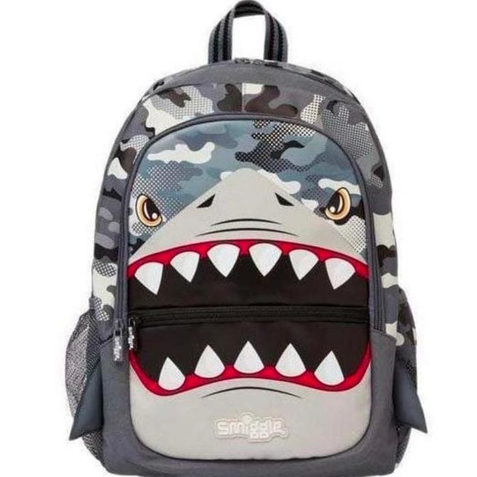 TAS RANSEL ANAK SMIGGLE SHARK BUDZ/SMIGGLE BACKPACK/TAS SEKOLAH/KADO BETAANGEL11
