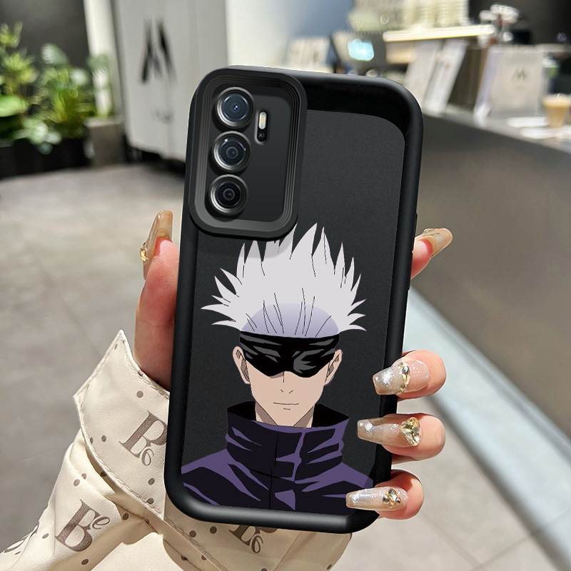 Casing Hp OPPO A16 OPPO A16s OPPO A54s Case Naruto Kakashi karakter Anime Casing ponsel Soft Softcas