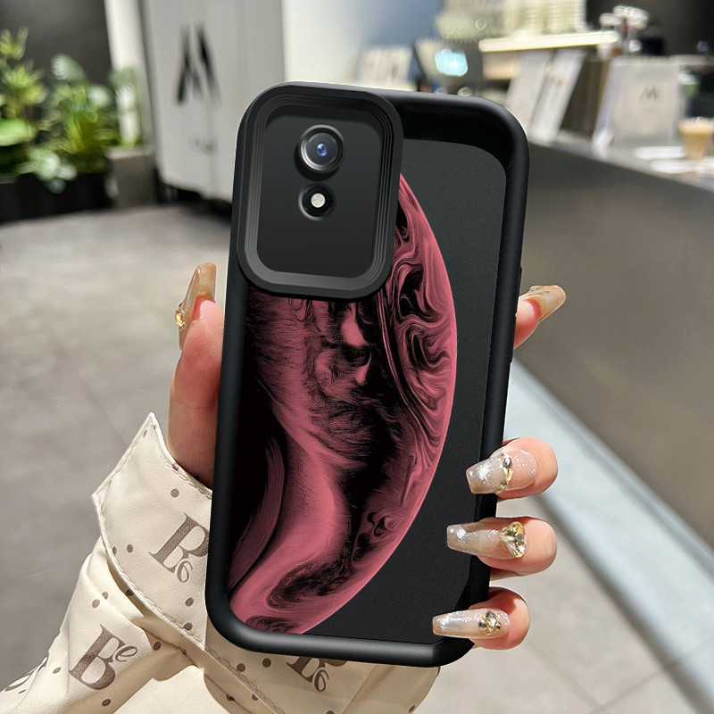 Casing Hp VIVO Y02 VIVO Y02A VIVO Y02T Case Softcase silikon lembut Planet Casing ponsel Kesing anti