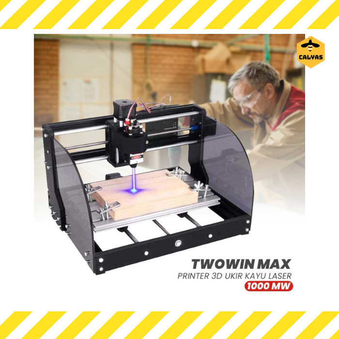 Printer Laser 3D Ukir Kayu Grbl Laser 1000 Mw