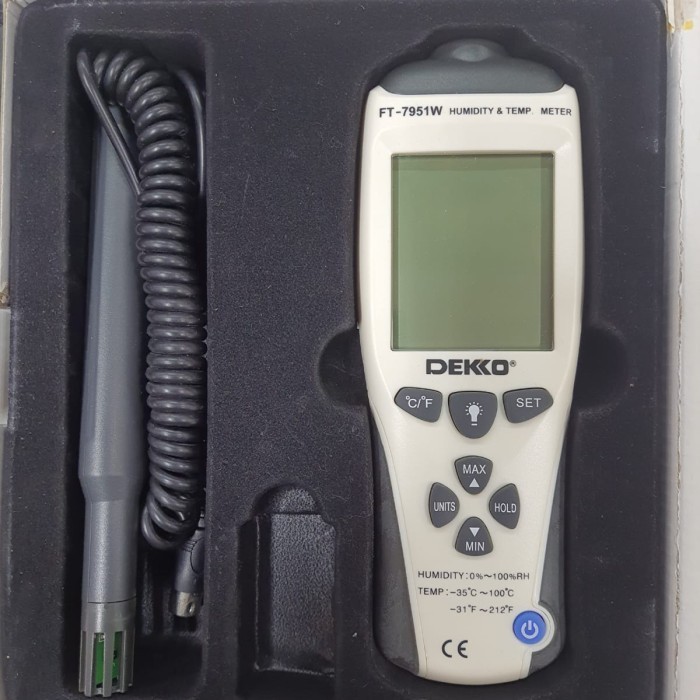 Dekko Ft-7951W Environment Meter Humidity And Temperatur Meter