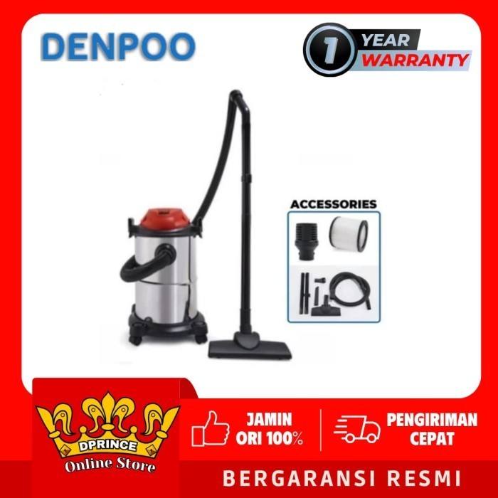 Denpoo BST-712 Vacuum Cleaner / Penyedot Debu dengan Suction Power 9000 Pa