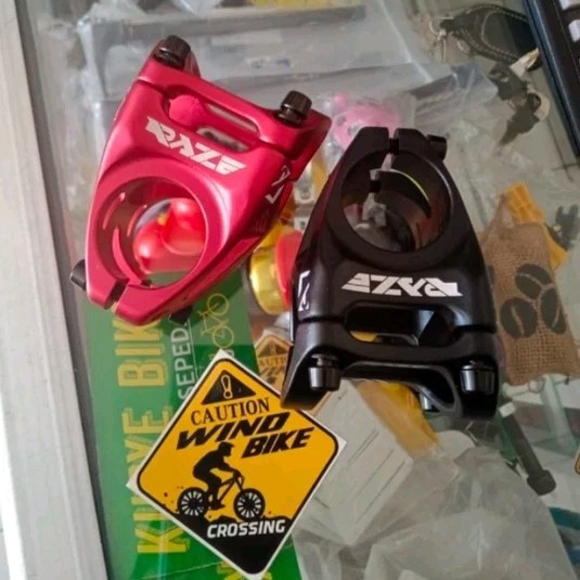 Stem Raze 31.8 Pendek Sepeda Mtb Am Xc Trail Enduro 35 Mm