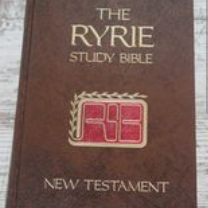 The Ryrie Study Bible New Testament New American Standard Hardcover