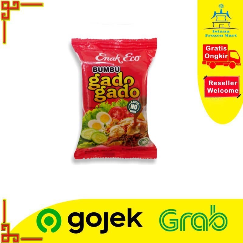 

Bumbu Gado Gado ENAK ECO Merah 185 Gram