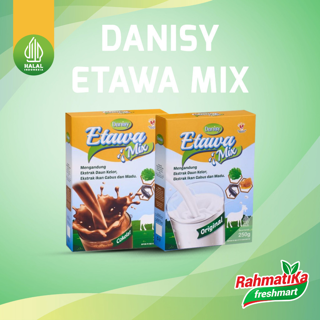 

Danisy Etawa Mix Susu Kambing Bubuk 250 gr