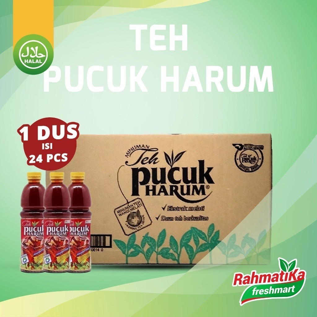Teh Pucuk Harum 350 ml Btl (1 Dus/Karton)