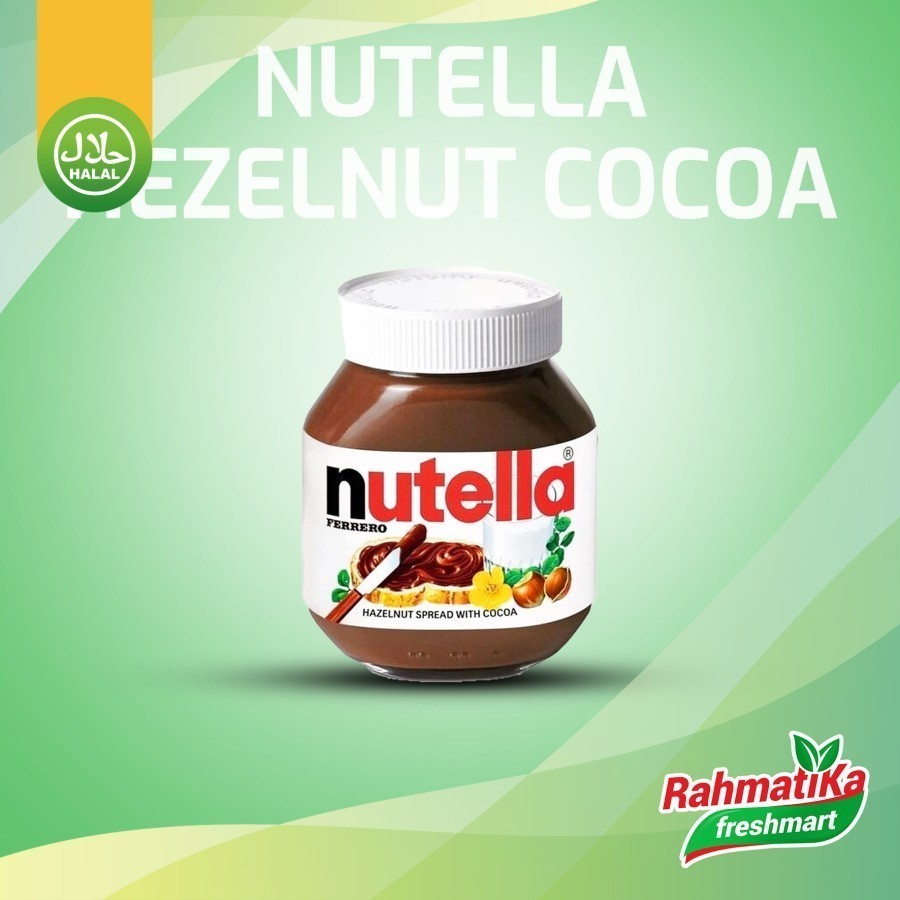 

Nutella Chocolate Hazelnut Spread Cocoa / Selai Coklat Hazelnut 200 gr