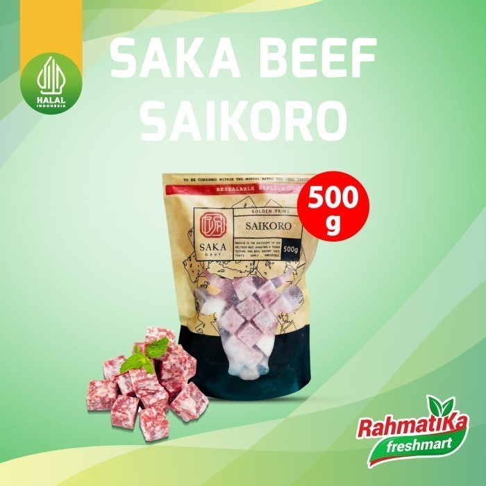 

SAKA Beef Saikoro Meltique 500 gr