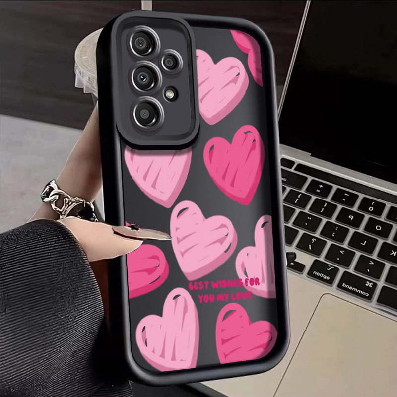 Casing Hp Samsung Galaxy A33 5G A34 5G A53 5G A54 5G A23 A32 Case HP embut Softcase ponsel pola graf