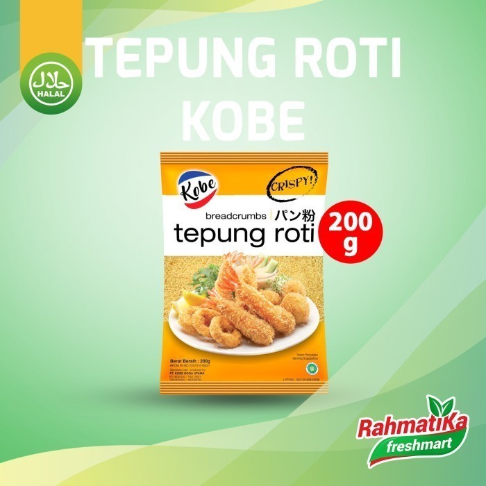 

Kobe Tepung Roti Crispy 200 gr