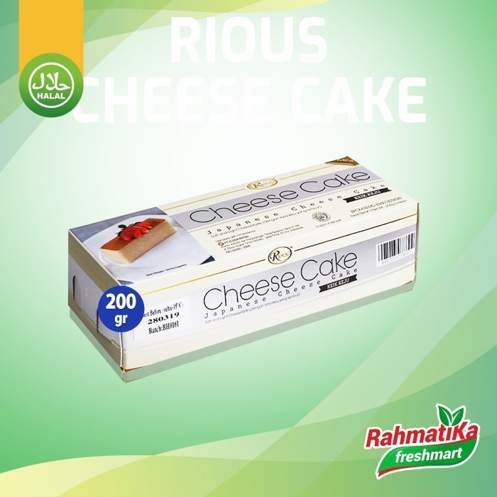 

Rious Cheese Cake - Keik Keju Bernardi 200 gram